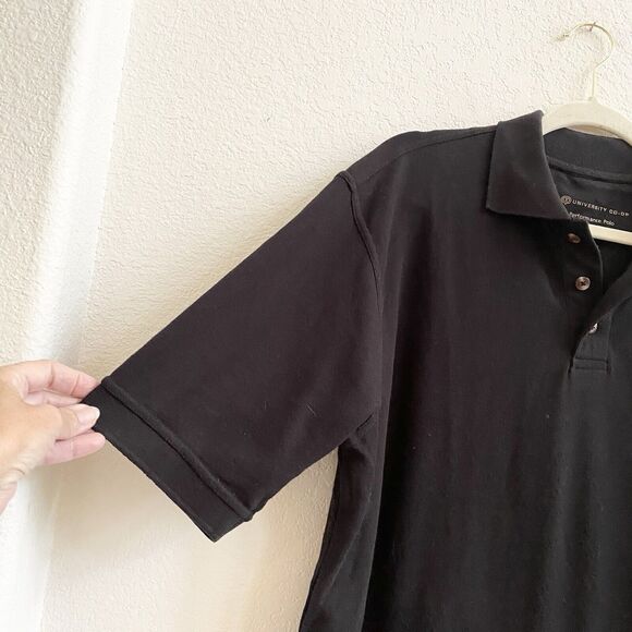 University Co-Op Campus Wear Texas Longhorns Embroidered Polo Shirt Black Small‎ - Picture 2 of 7